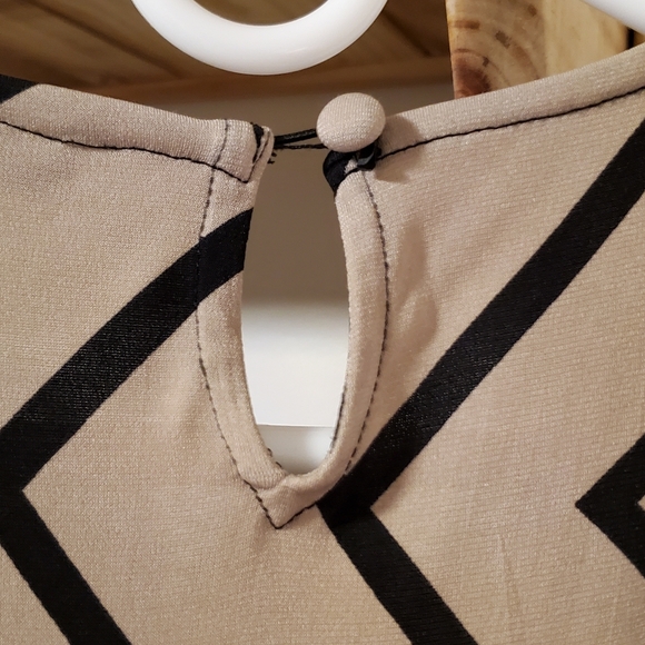 Striped Jumpsuit, Size Medium, By MSK - Picture 13 of 13